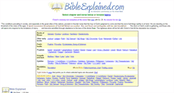 Desktop Screenshot of bibleexplained.com