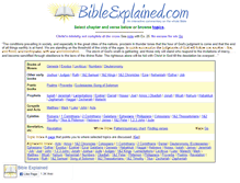 Tablet Screenshot of bibleexplained.com