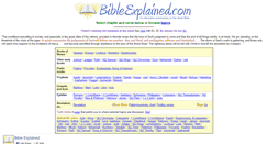 Desktop Screenshot of bibleexplained.net